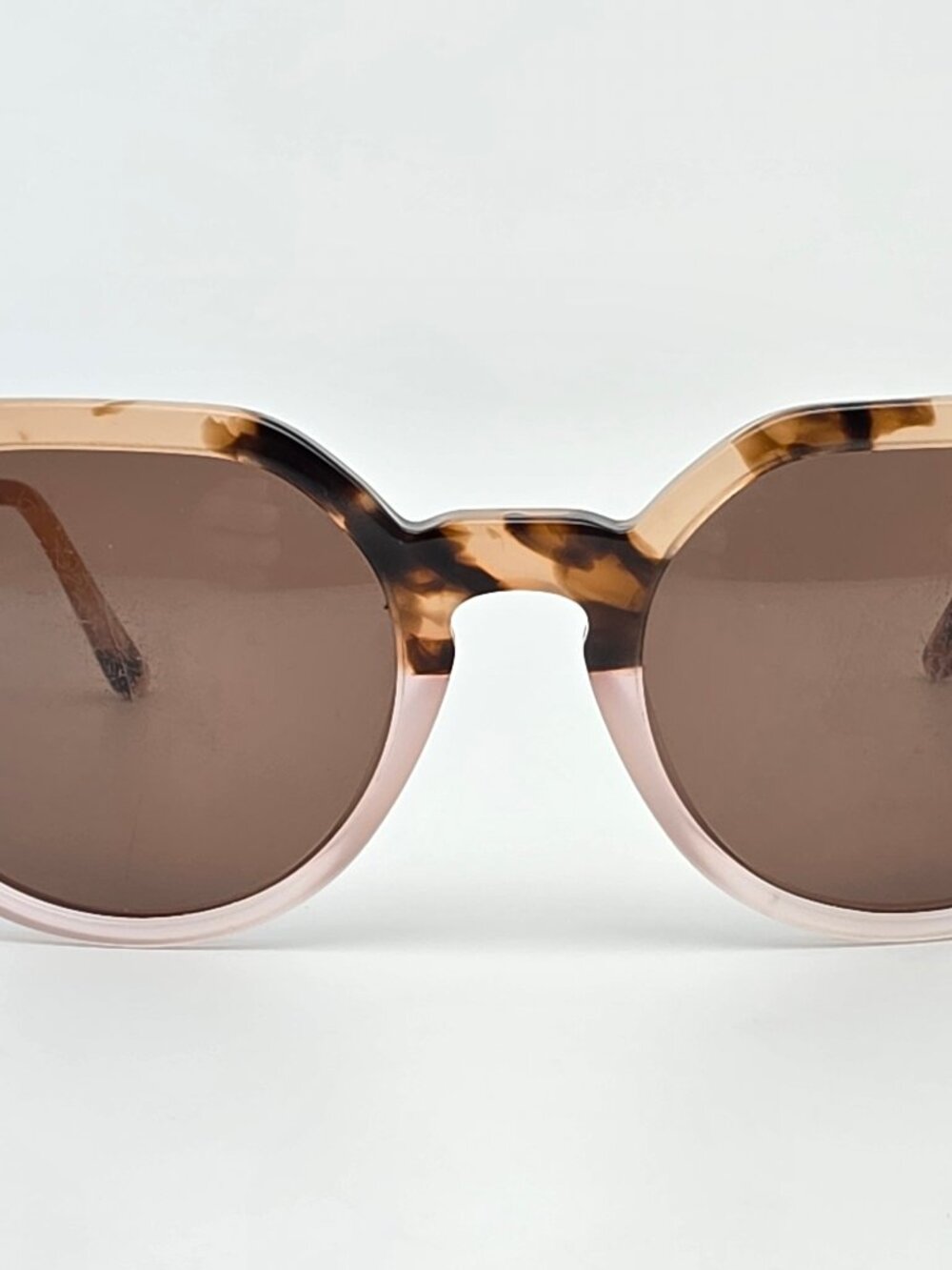 Tory Burch TY7130 1754/73 Blush Tortoise Pink Frame Brown Lens Sunglasses 52mm - Picture 2 of 16